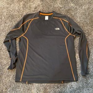 The North Face tech shirt.